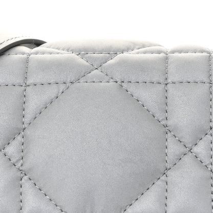 Christian Dior Calfskin Macrocannage Small Diorcamp Messenger Argent 8 of 11