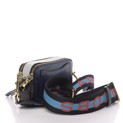 Marc Jacobs Saffiano Small Snapshot Camera Bag Navy Multicolor 2 of 9