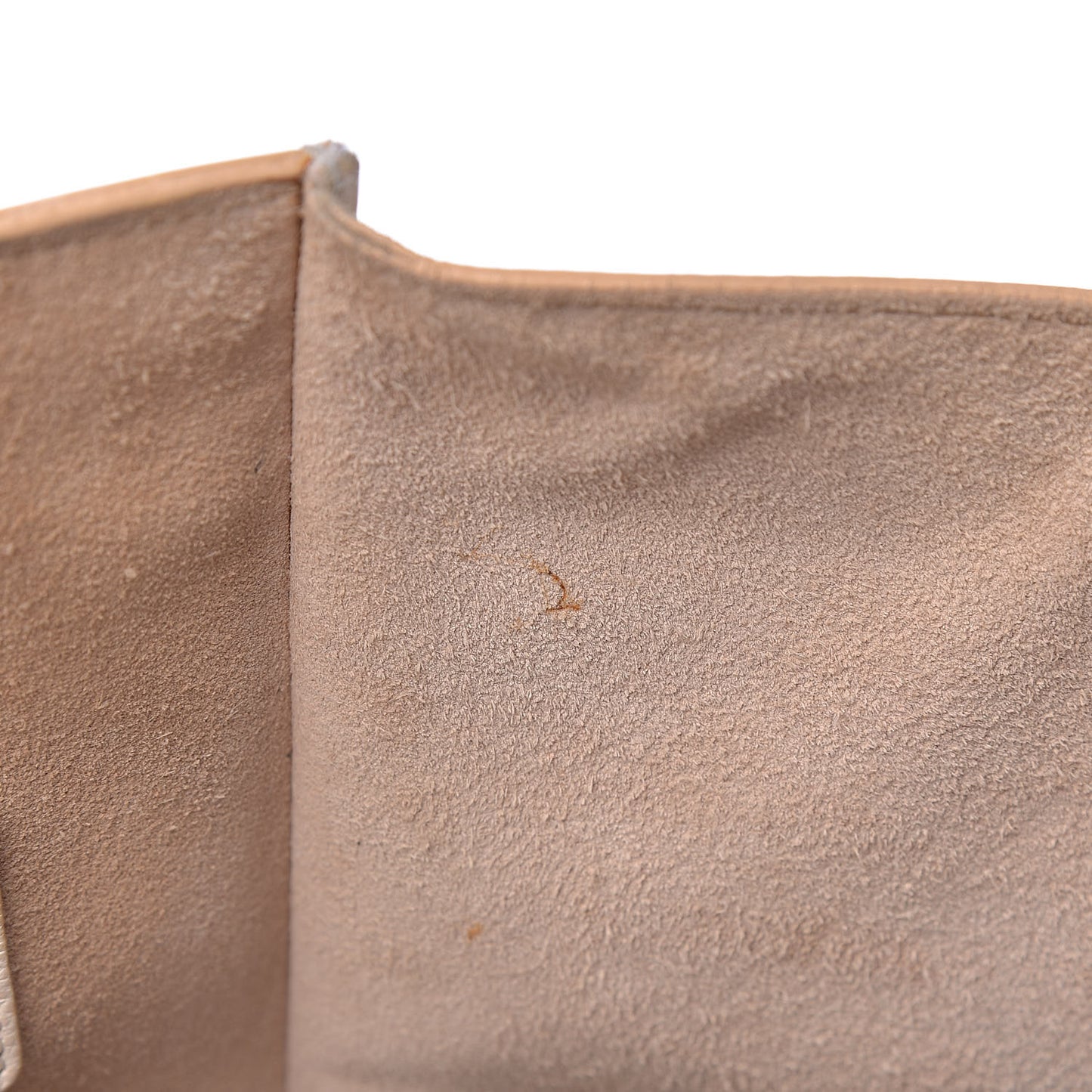 Grained Calfskin Medium Phantom Luggage Cream