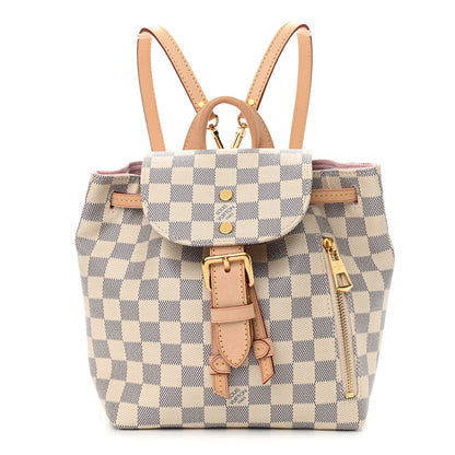 Louis Vuitton Damier Azur Sperone BB Backpack 1 of 10