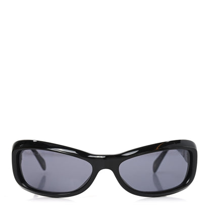 Chanel Crystal CC Logo Sunglasses 5095-B Black 2 of 7