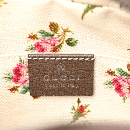 Gucci GG Supreme Monogram Web Neo Vintage Shoulder Bag Beige New Acero Crop 6 of 11