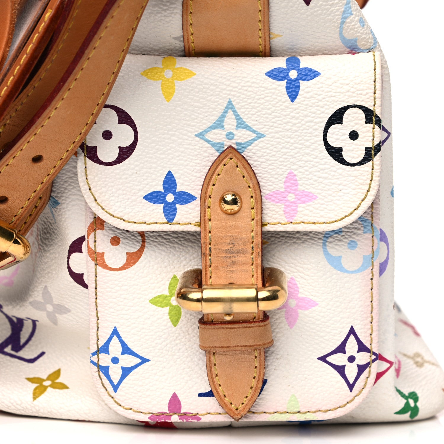 Louis Vuitton Monogram Multicolor Petit Noe White 11 of 14