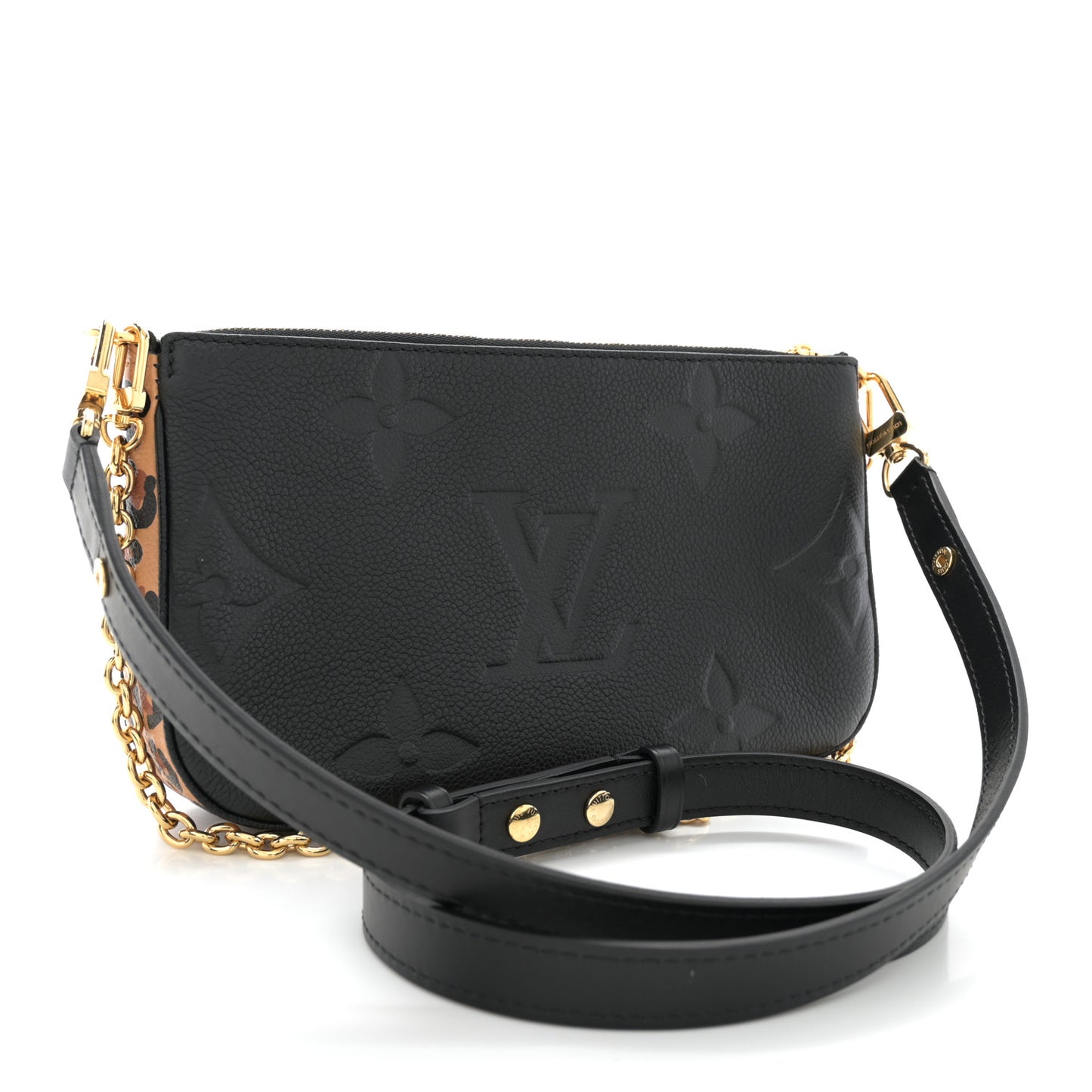 Empreinte Monogram Giant Wild At Heart Multi Pochette Accessories Black