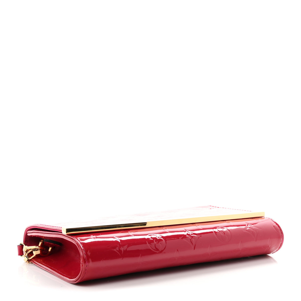 Louis Vuitton Vernis Ana Clutch Rose Indien 4 of 9