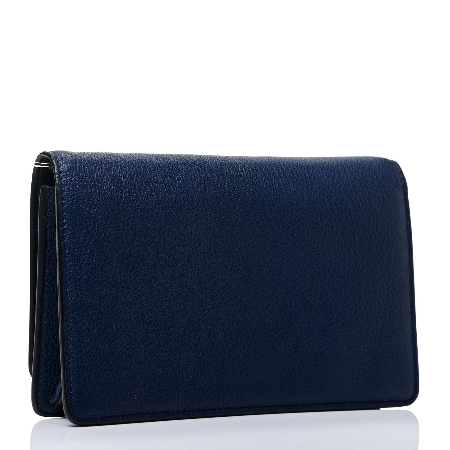 Sugar Goatskin Pandora Chain Wallet Navy