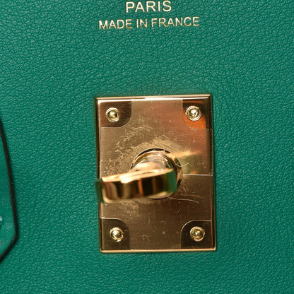 Hermes Swift Birkin 25 Vert Vertigo 20 of 32