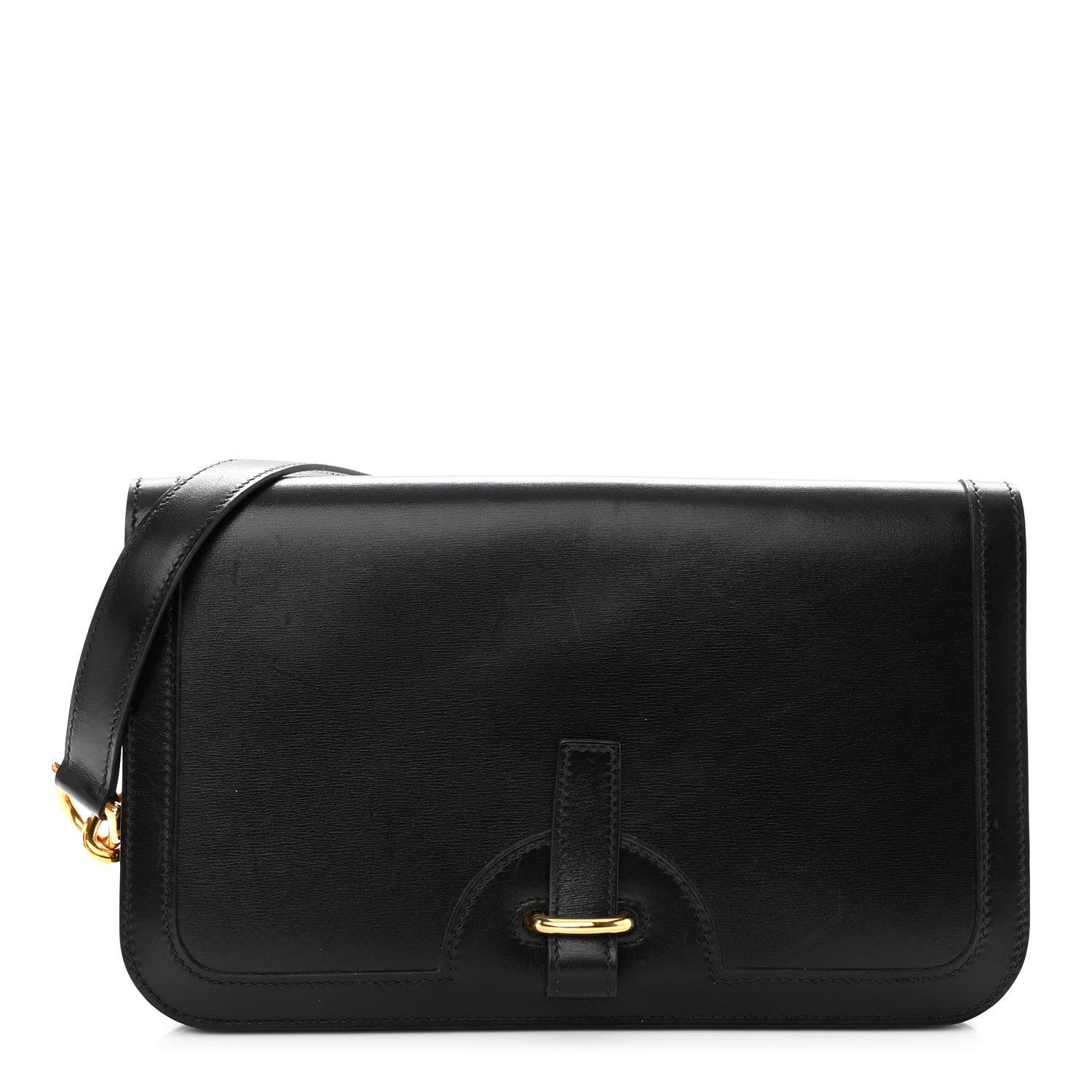 Hermes Box Shoulder Bag Black 1 of 9
