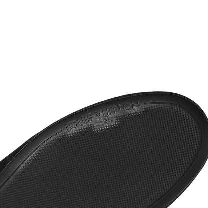 Louis Vuitton Suede Monogram Uniformes Ballet Flats 38.5 Black 6 of 8