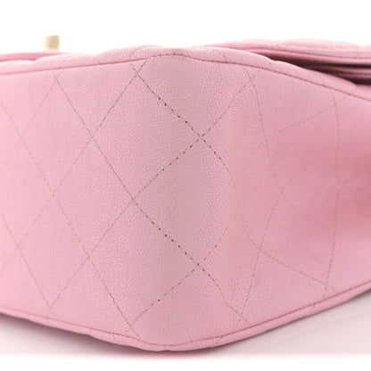 Chanel Iridescent Caviar Quilted Jumbo Double Flap Rose Pink 10 of 10