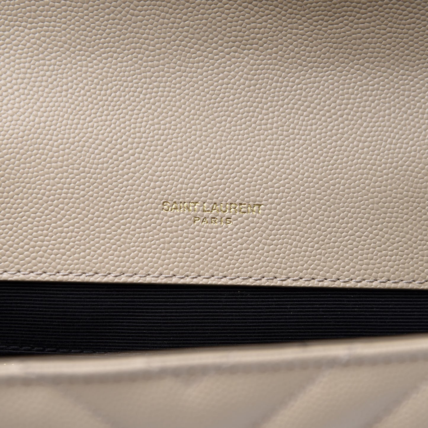 Grain De Poudre Matelasse Chevron Large Monogram Satchel Nude Powder