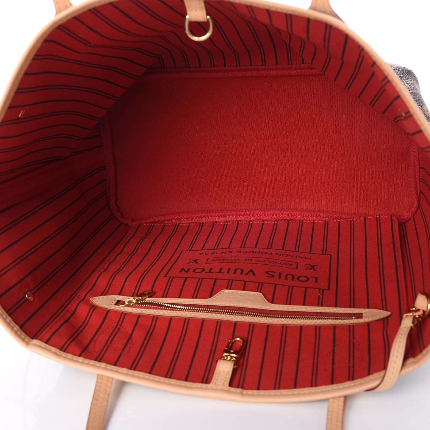 Monogram Neo Neverfull MM Cherry