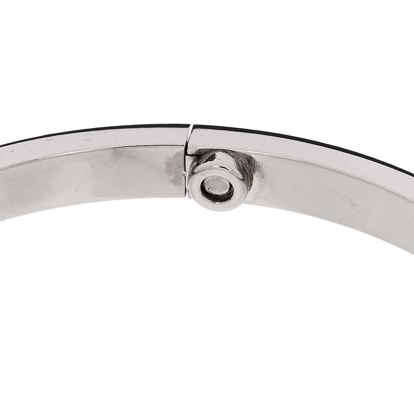 18K White Gold Small LOVE Bracelet 16
