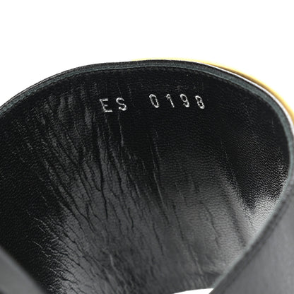 Givenchy Goatskin 4G Flat Toe Ring Sandals 36 Black 8 of 9