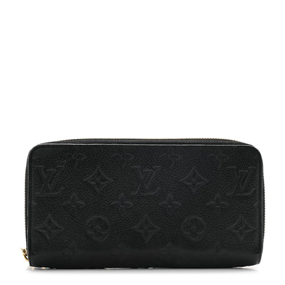 Louis Vuitton Empreinte Zippy Wallet Black 1 of 12