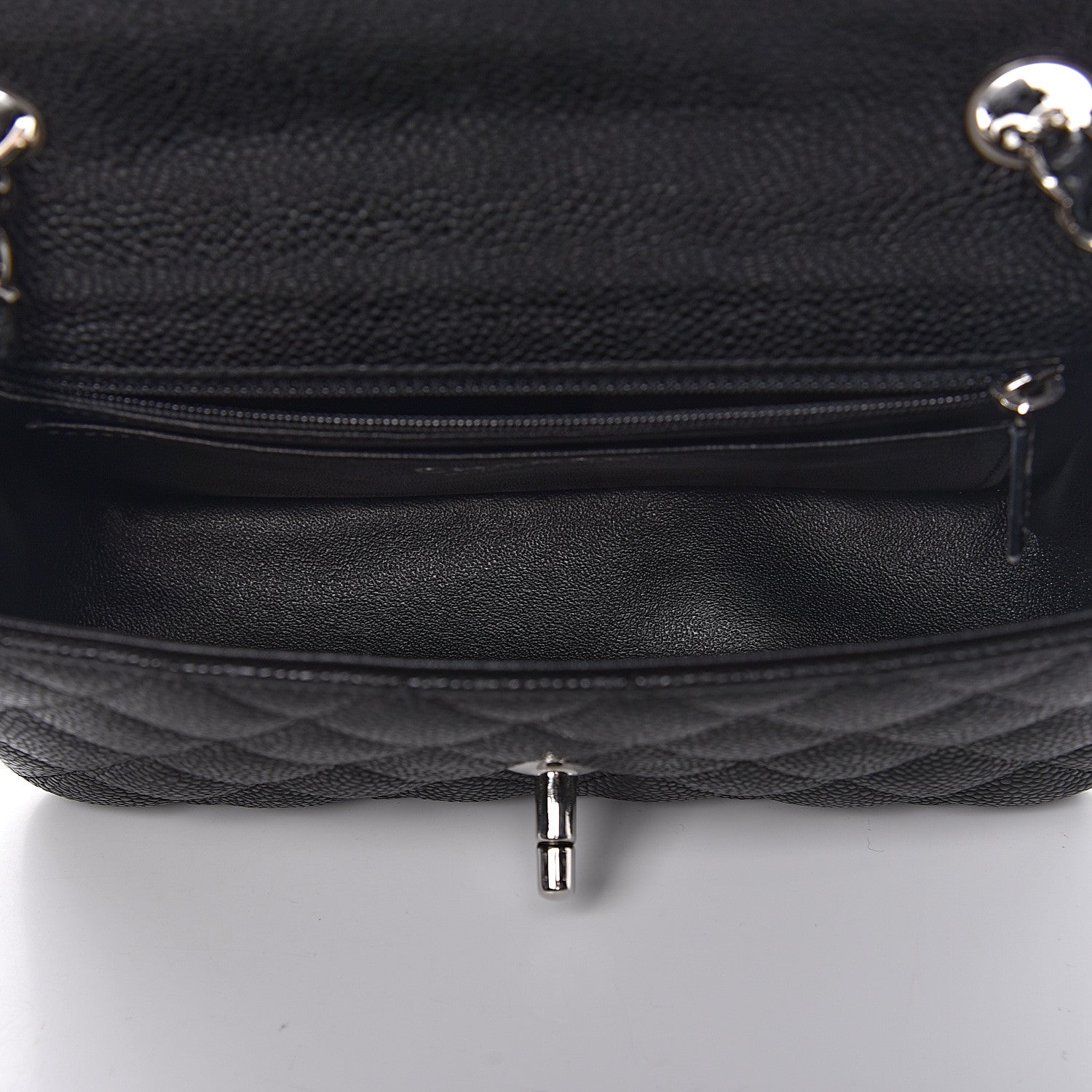 Chanel Caviar Quilted Mini Rectangular Flap Black 5 of 11