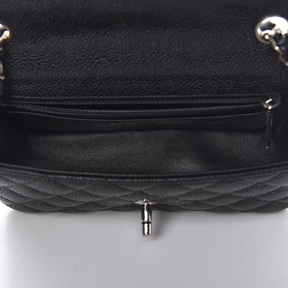 Chanel Caviar Quilted Mini Rectangular Flap Black 5 of 11