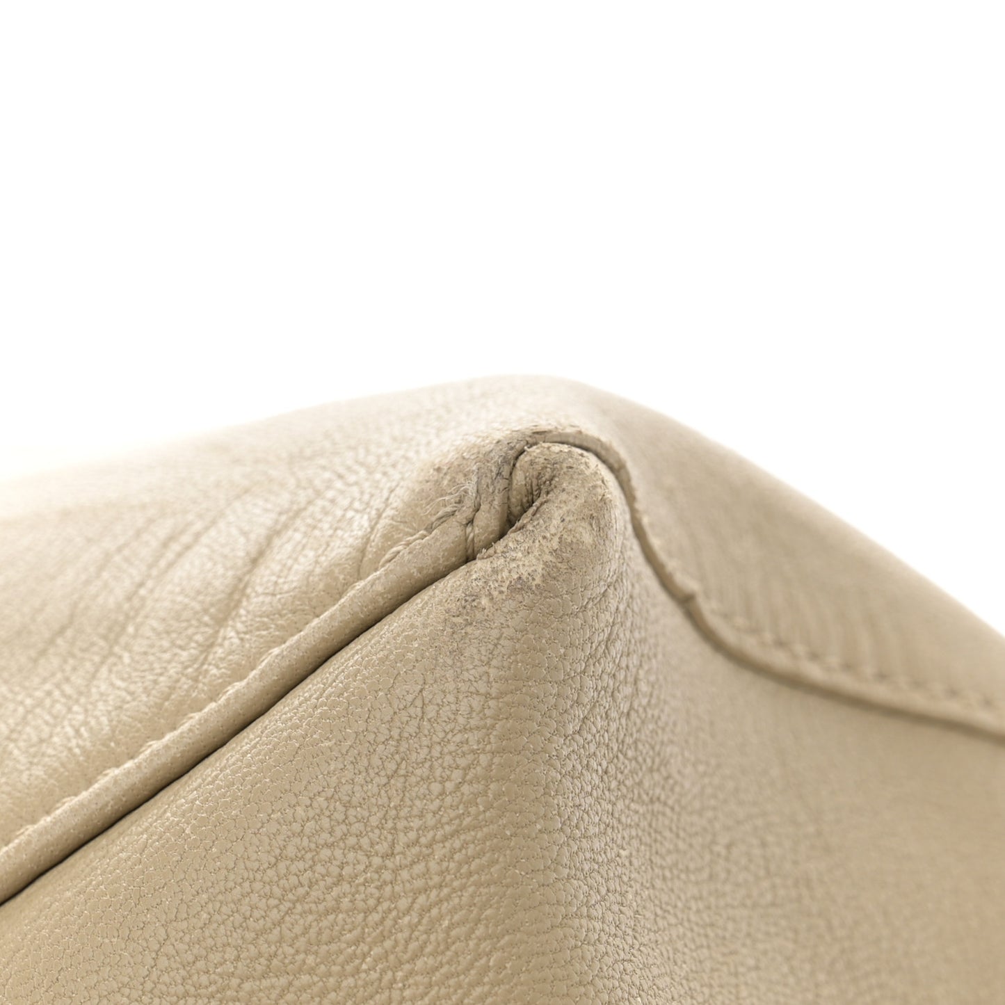 Lambskin Horizontal Cabas Beige