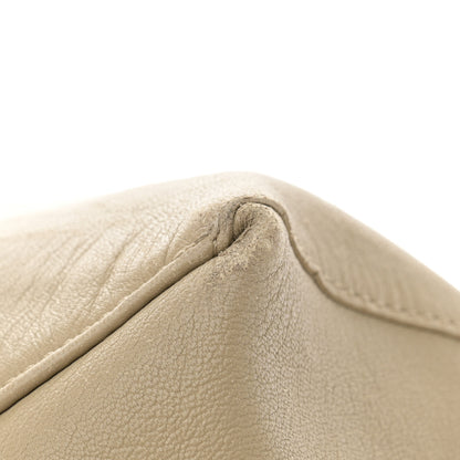 Celine Lambskin Horizontal Cabas Beige 20 of 20
