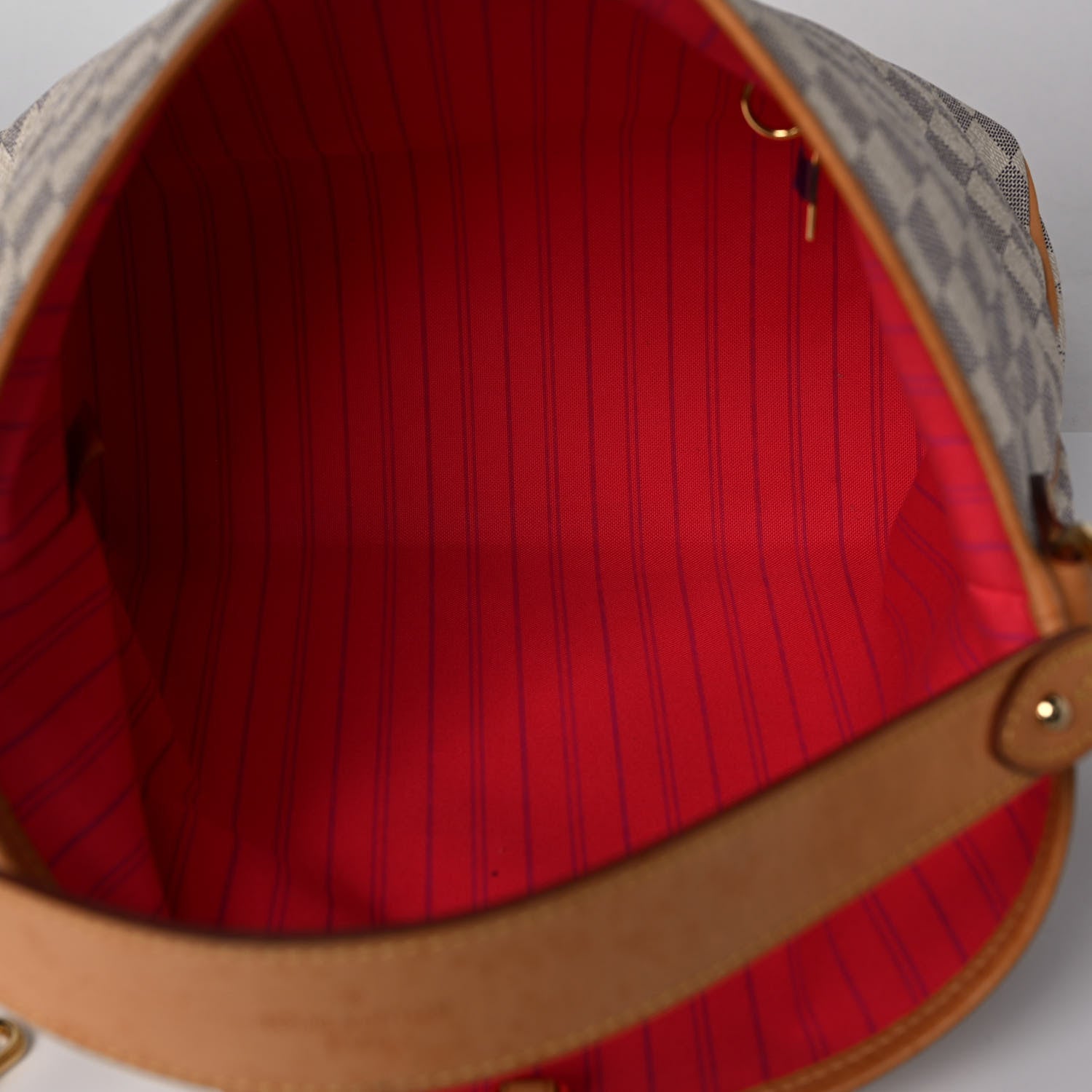 Louis Vuitton Damier Azur Delightful PM Pink 8 of 13
