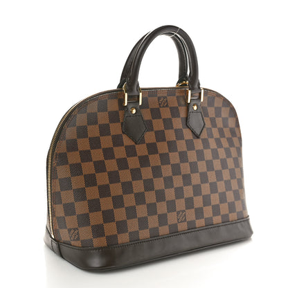 Louis Vuitton Damier Ebene Alma PM 3 of 10