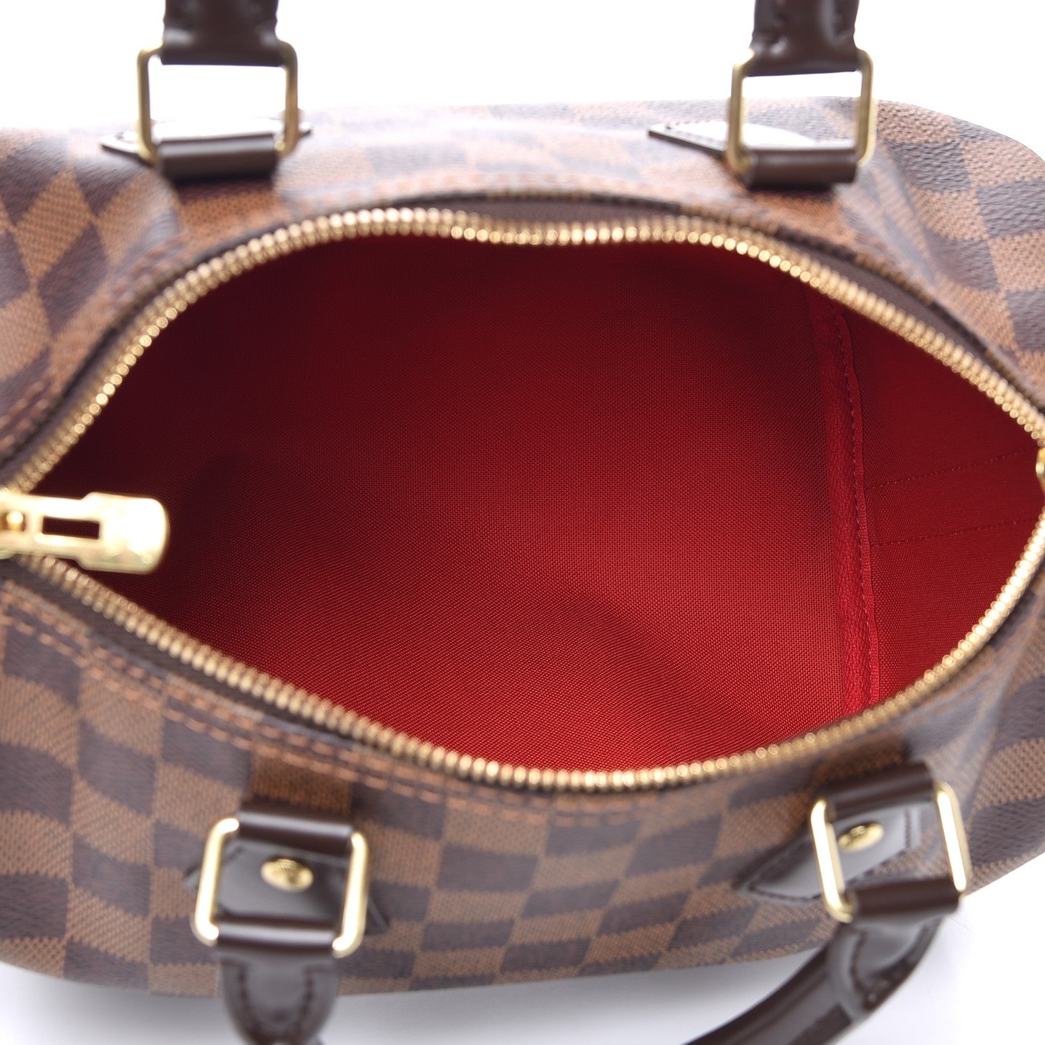 Louis Vuitton Damier Ebene Speedy Bandouliere 25 5 of 9