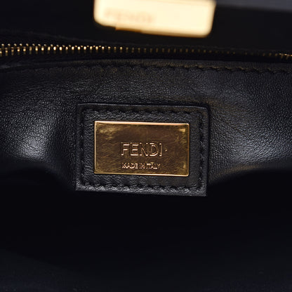 Fendi Nappa Mini Peekaboo Iconic Satchel Black 7 of 10