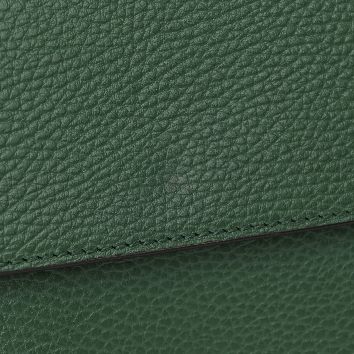 Pebbled Calfskin Small Dionysus Shoulder Bag Emerald
