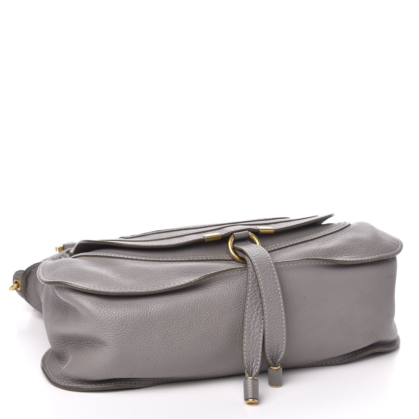 Calfskin Medium Marcie Satchel Cashmere Grey