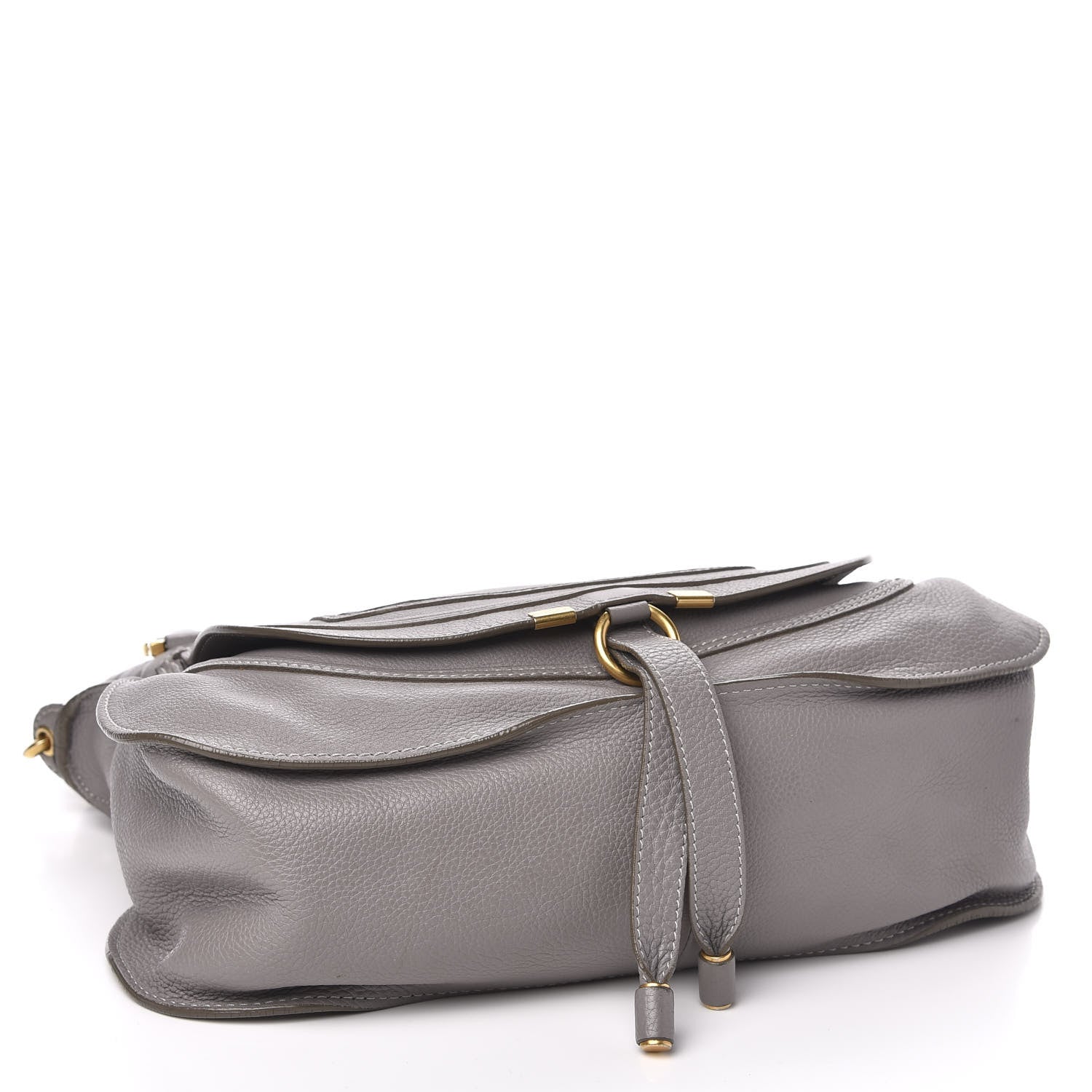 Chloe Calfskin Medium Marcie Satchel Cashmere Grey 4 of 13