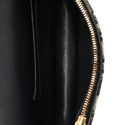 Christian Dior Oblique Saddle Belt Bag Blue 4 of 10