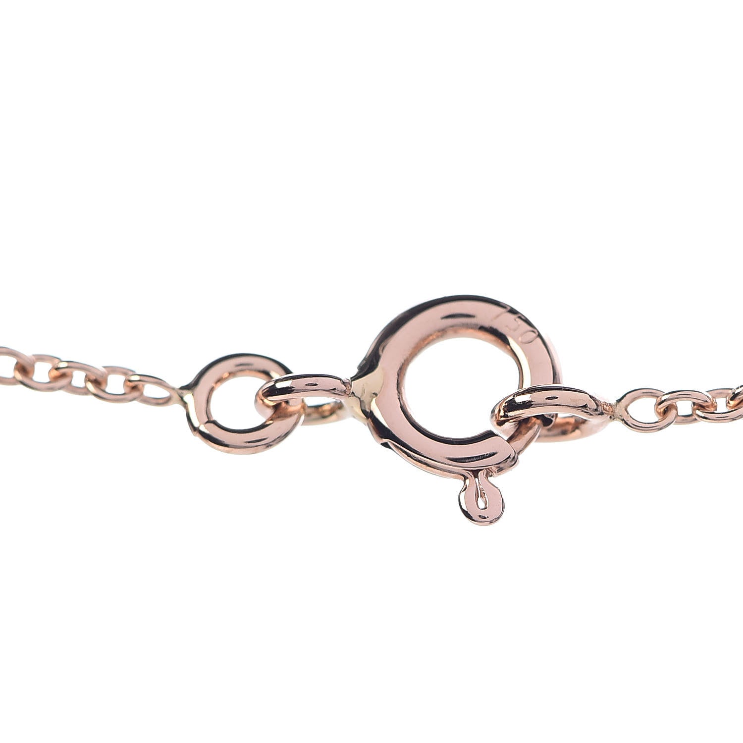 Christian Dior 18K Rose Gold Diamond Black Onyx Rose Des Vents Necklace 5 of 8