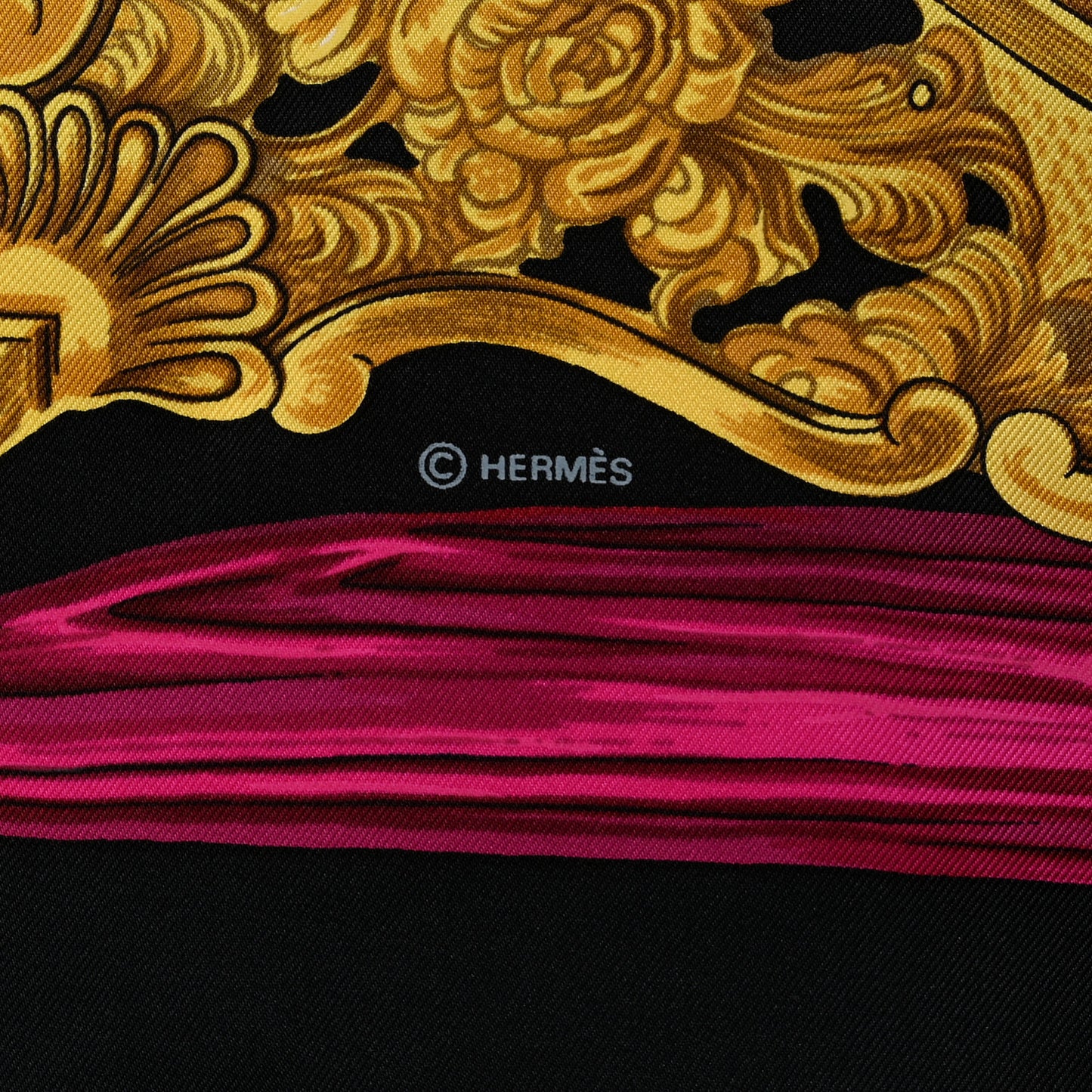 Silk Etriers Scarf 90