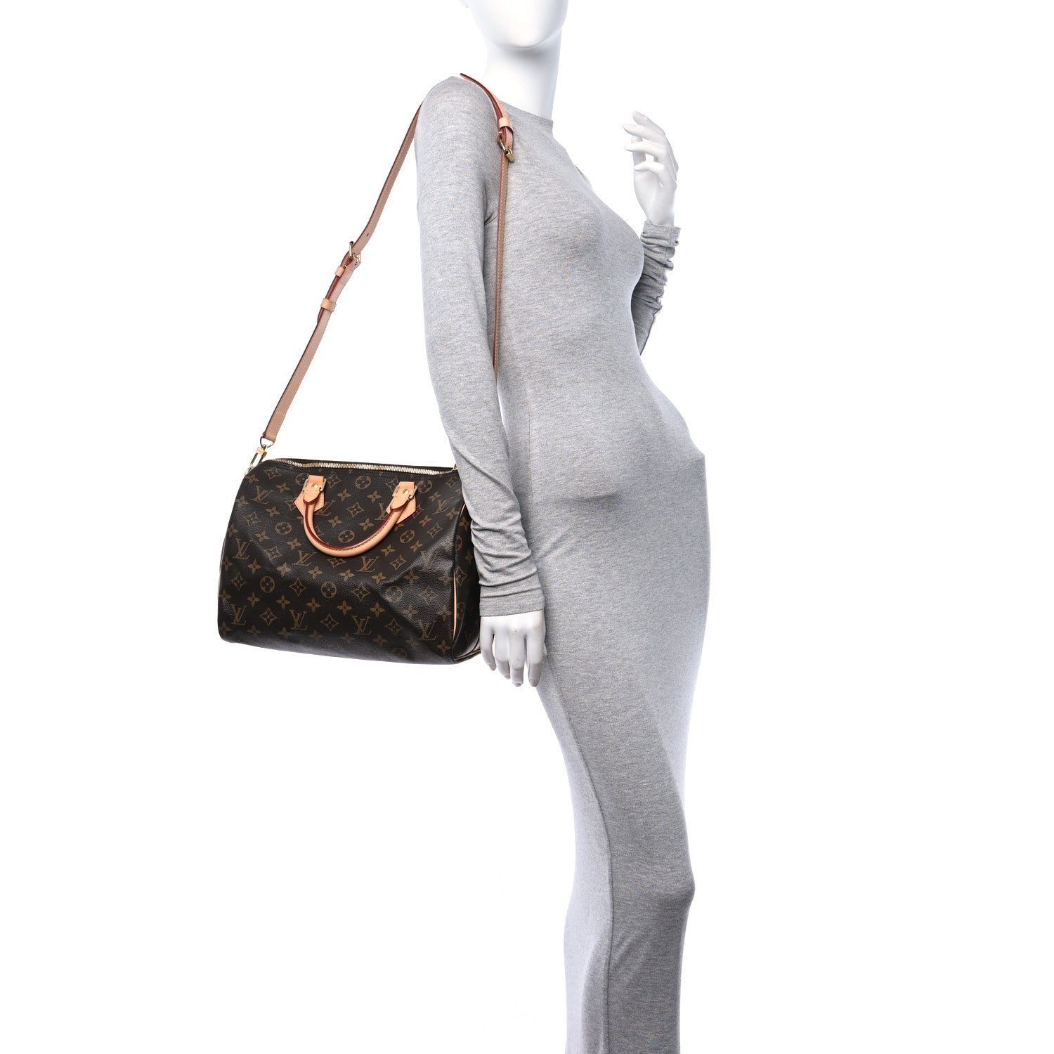 Louis Vuitton Monogram Speedy Bandouliere 30 2 of 10