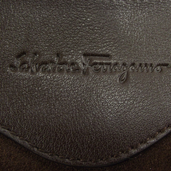 SALVATOREFERRAGAMOSuedeSmallMarisaBrown