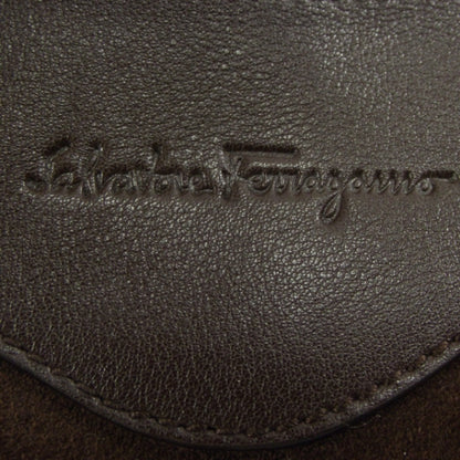 FASHIONPHILE SALVATOREFERRAGAMOSuedeSmallMarisaBrown 9 of 9