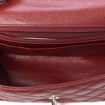 Chanel Caviar Quilted Mini Rectangular Flap Red 4 of 9