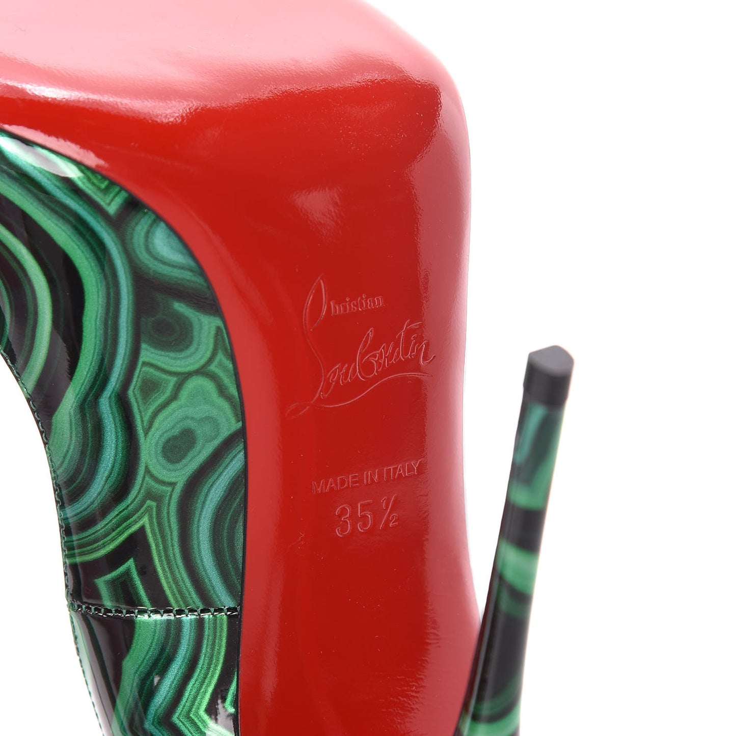 Patent Malachite So Kate 120 Pumps 35.5 Vert