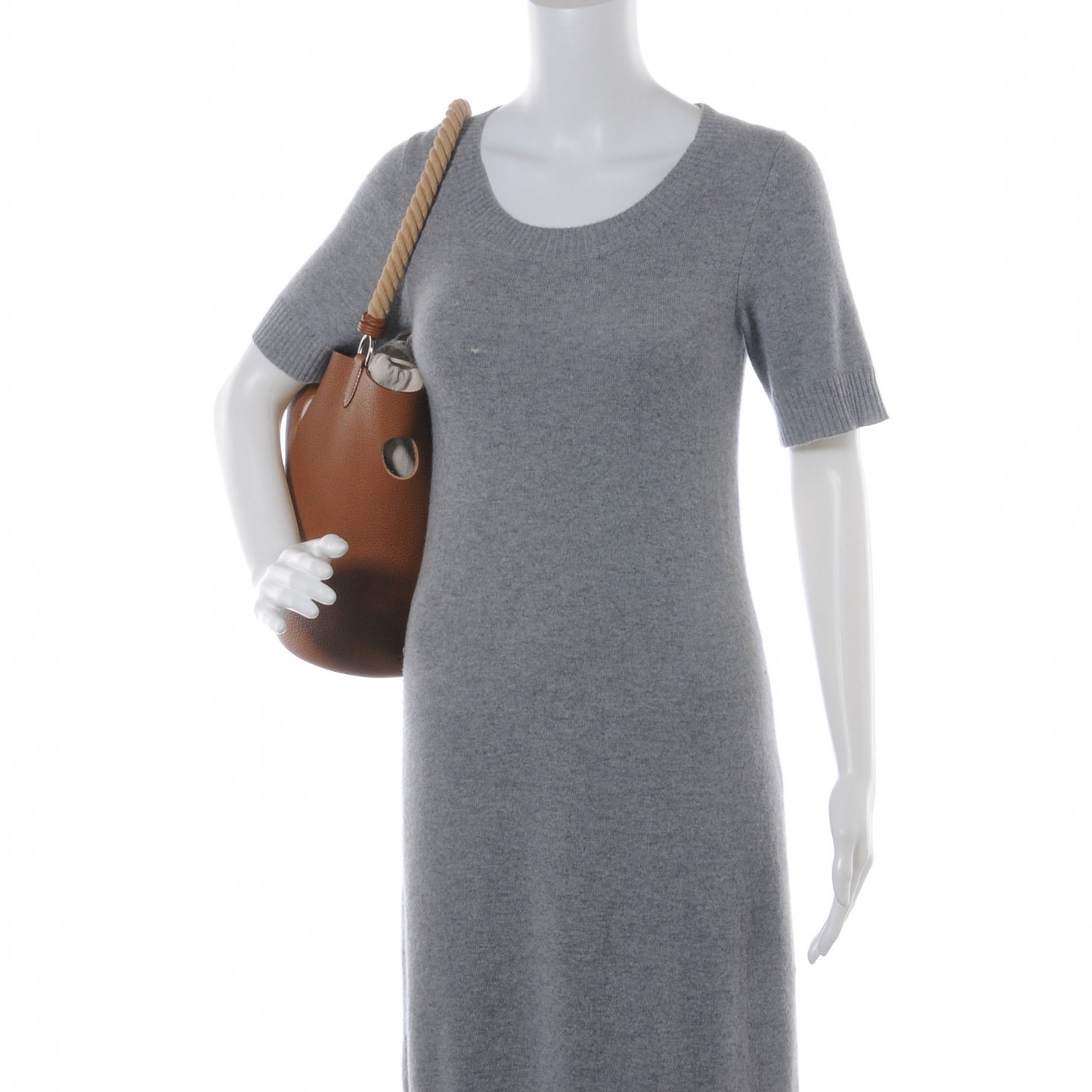 Taurillon Clemence Mangeoire Rope Bag Gold