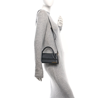 Jacquemus Smooth Calfskin Le Chiquito Long Black 2 of 9