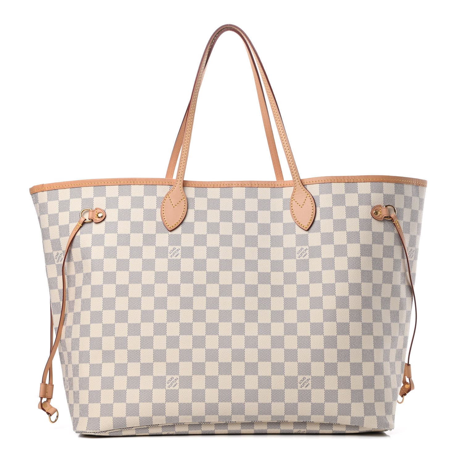 Louis Vuitton Damier Azur Neo Neverfull GM Rose Ballerine 1 of 12