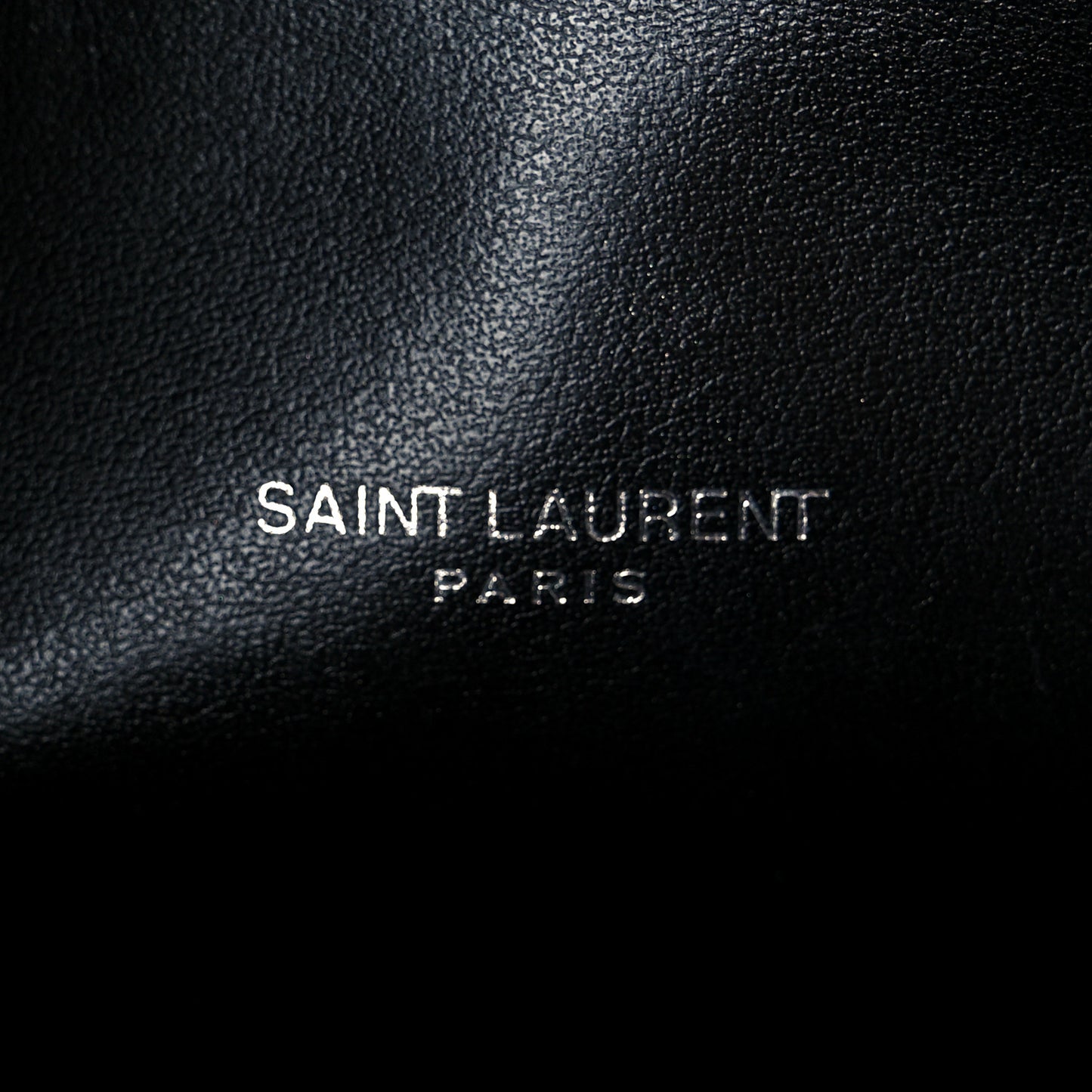 Grained Calfskin Baby Sac De Jour Black