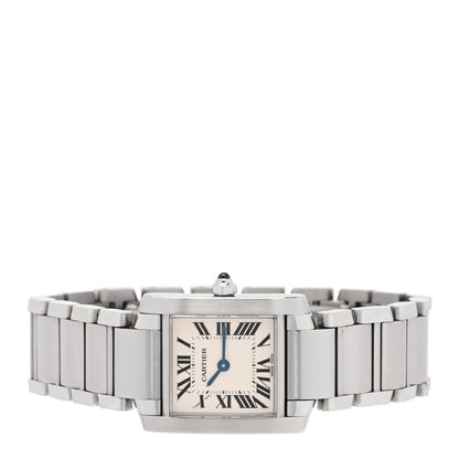 Cartier Stainless Steel 20mm Tank Francaise Quartz Watch 2 of 4