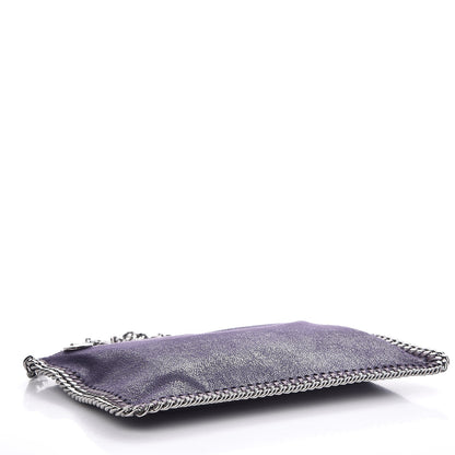 Stella McCartney Shaggy Deer Falabella Clutch Purple 4 of 8
