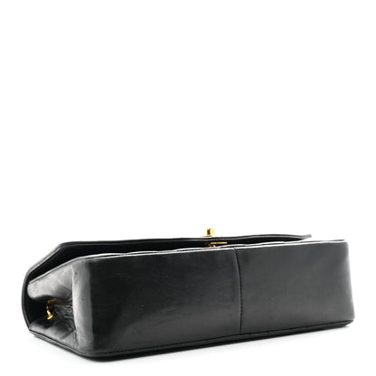 Chanel Lambskin Quilted Medium Single Flap Black 4 of 11