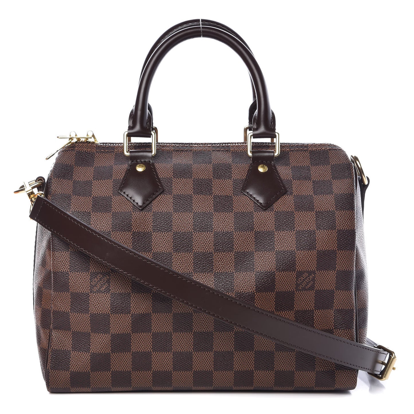 Damier Ebene Speedy Bandouliere 25