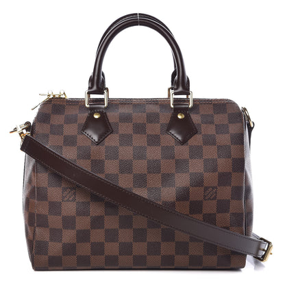 Louis Vuitton Damier Ebene Speedy Bandouliere 25 1 of 11