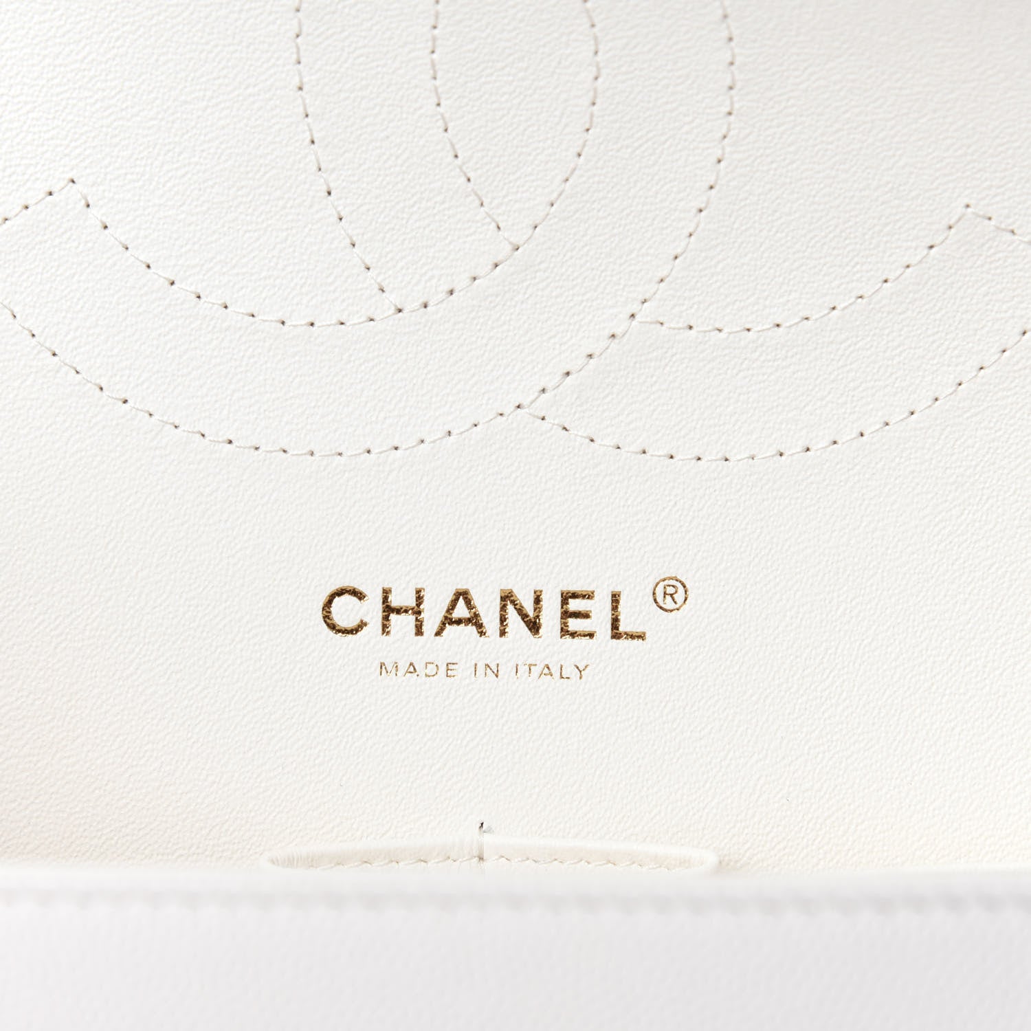 Chanel Caviar Quilted Jumbo Double Flap White 8 of 11