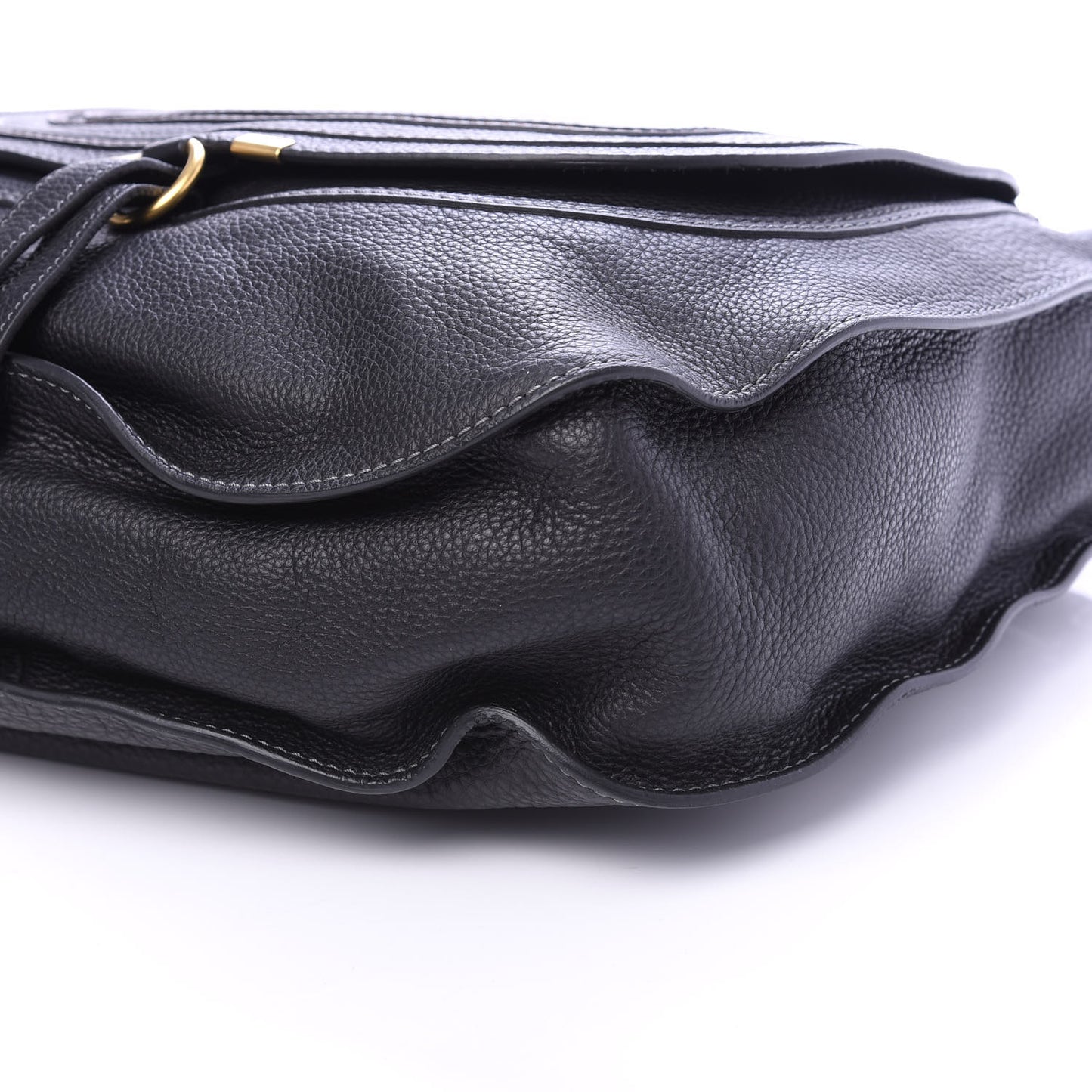 Calfskin Large Marcie Hobo Black