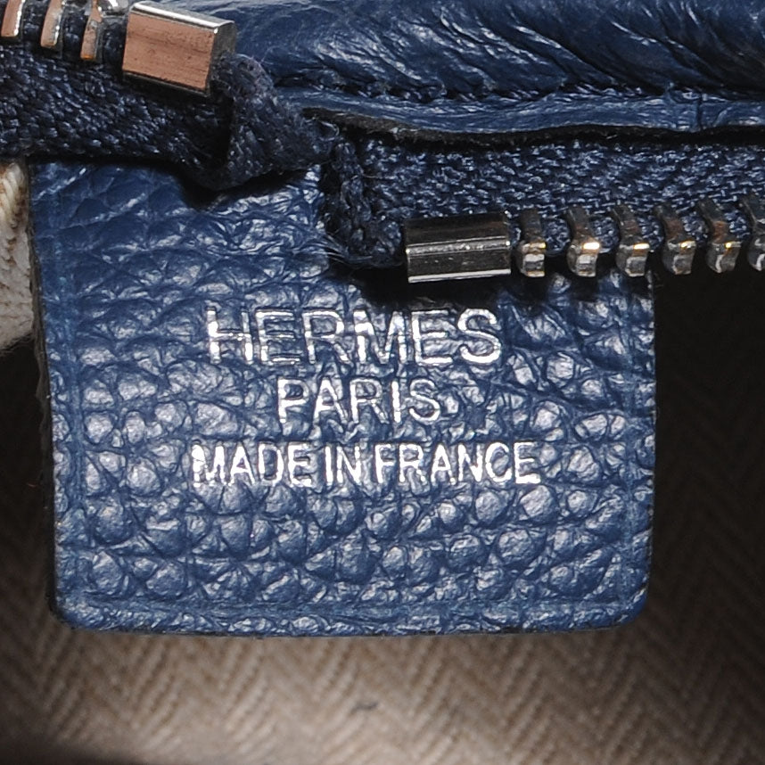 Hermes Togo Massai PM Bleu de Malte 6 of 8